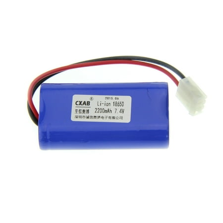 Charging 18650 Li-ion 2200mAh 7.4V Protected Battery W / Cable For