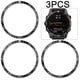 thumbnail image 1 of Likrtyny Anillo Parachoques Cubierta Caja Bisel Acero Inoxidable 3 Piezas (para ​​7S Negro), 1 of 4