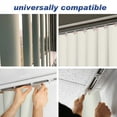 thumbnail image 4 of Annvchi PVC Vertical Blind Replacement Slats Vertical Blind Replacement White 82.5 x 3.5 (10-Pack), 4 of 7