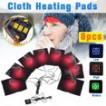 thumbnail image 1 of 3 Gear Adjustable Fiber USB Thermal Vest Heater Cloth Jacket Body Warmer Pad, 1 of 8
