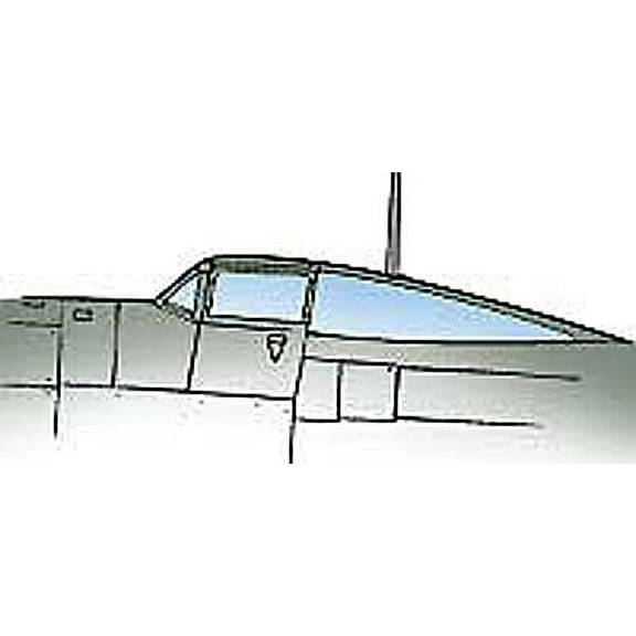 Hawker Typhoon Car Door Type Vacuform Canopy x2 for Monogram (1/48 model kit accessory)