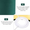 thumbnail image 2 of 1 Pce Abat-Jour en Velours Vert pour Lampes de Table Forme Ronde Protège de la Poussière Usage Chambre, 2 of 8