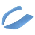 thumbnail image 1 of Par de reposabrazos de puerta, cubierta de gamuza, decoración de panel interior, ajuste para 1 serie F20 F21 2011-2019, azul cielo, 1 of 12
