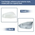 thumbnail image 3 of Reemplazo de tapa de espejo lateral derecho ABS 1 Pc blanca para Toyota RAV4 XLE 2019-2025, cubierta de protección para espejo, 3 of 7