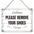 thumbnail image 1 of Bienvenido, Por Favor Quítese Los Zapatos, Quítese Los Zapatos, Quítese Los Zapatos, Para La Puerta Principal, Sin Zapatos, Para Decoración Del Porche De La Casa, Quítese Los Zapatos, Para El Hogar, 1 of 5