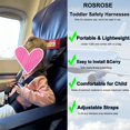 thumbnail image 2 of Arnés de viaje de seguridad para aviones para niños ROSROSE, 2 of 7