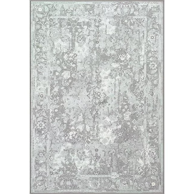 Dynamic Rugs FC46969016959 3 ft. 11 in. x 5 ft. 7 in. Fresco 96901 Rectangle Transitional Area Rug - 6959 Ivory & Blue
