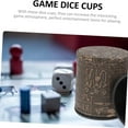 thumbnail image 5 of Drinking Glass Entertainment Dice Cup Bar Dice Holder Dice Game Accessories For Bar And Decorations,Bronze Kitchen Glass&Bottle, 5 of 9