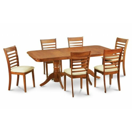 Kitchen Dining Set Padded Seats Butterfly Leaf Kitchen Dining Set Padded Seats Butterfly Leaf