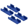 thumbnail image 1 of T Piste Transversale Chute, Économie de Main-D'œuvre T Piste Intersection Pièces Résistant à l'Usure 4PCS pour DIY pour Charpentier Rouge, Bleu, Argent, 1 of 8