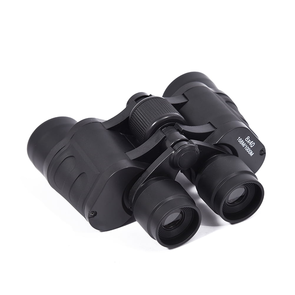 Gongxipen 8x40 Common Telescope High Magnification Binoculars Outdoor Portable Durable Telescope for Professional and Personal Use (Black)