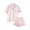Pink2, variant on Cqxid525 cotton pajamas for women set Robe Women Set Pajama Short Loose Sets Satin Nightwear Suit Nightgown Women Underwear Pajama Pajamas Bra Women's Two Piece Soft Sleepwear 1PC