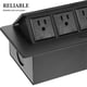 thumbnail image 3 of FOMIYES Base Eléctrica De Escritorio Con Puertos USB Y Enchufes Múltiples Para Hogar, 3 of 8