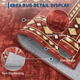 thumbnail image 3 of HIWEAVER Large Area Rug for Living Room Bedroom Border Non-Slip Washable Accent Carpet, 3 of 6