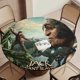 thumbnail image 5 of Jack el cazagigantes-theme Fitted Round Tablecloths Elastic Edged Table Covers Waterproof Table Cloth for Kitchen Holiday Party Tables Decor 120cm, 5 of 6