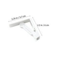 thumbnail image 2 of AURARMLET 4Pcs Tablecloth Clamps For Tables White ABS Windproof For General Users And Outdoor Events, 2 of 8