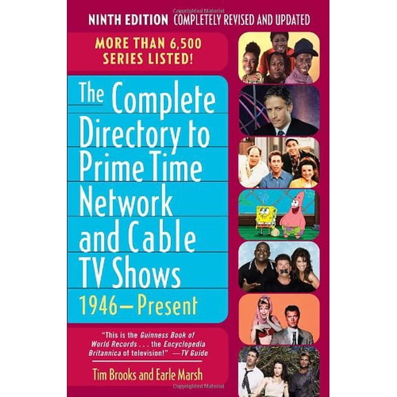 Pre-Owned The Complete Directory to Prime Time Network and Cable TV Shows, 1946-present, 9780345497734, 0345497732, Paperback, 9 edition