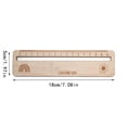 thumbnail image 3 of Hot6sl Reading And Ruler For School Age Children Wooden Ruler For Children, 3 of 4
