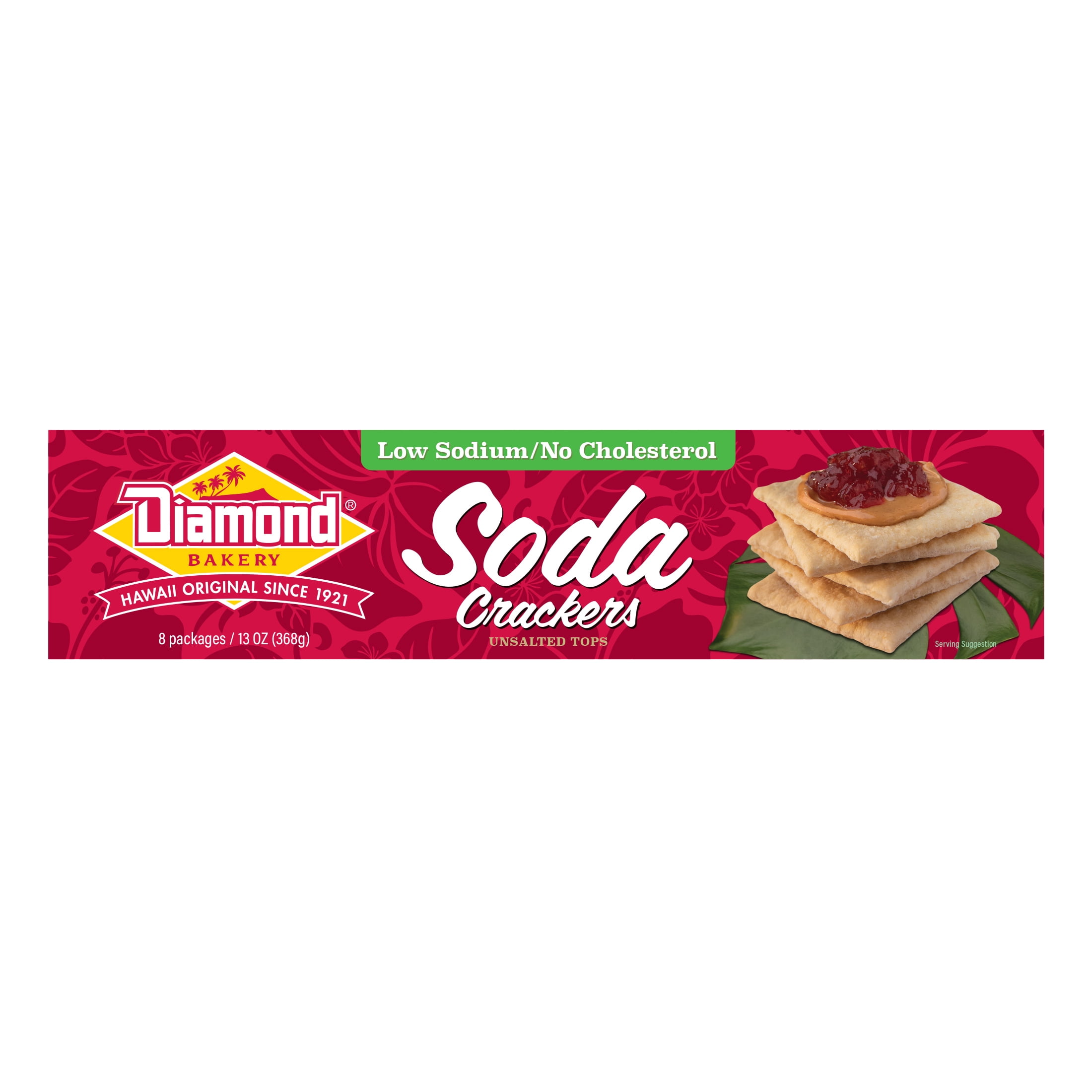 Diamond Bakery Low Sodium Soda Crackers, 13 Oz.