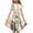 Multicolor, variant on Riecok Summer Dress for 6 - 15 Year - Old Girls: Short - Sleeved Round - Neck, Easter Print, Waist - Tightening, Pocketed and Tiered Multicolor 6-7 Years