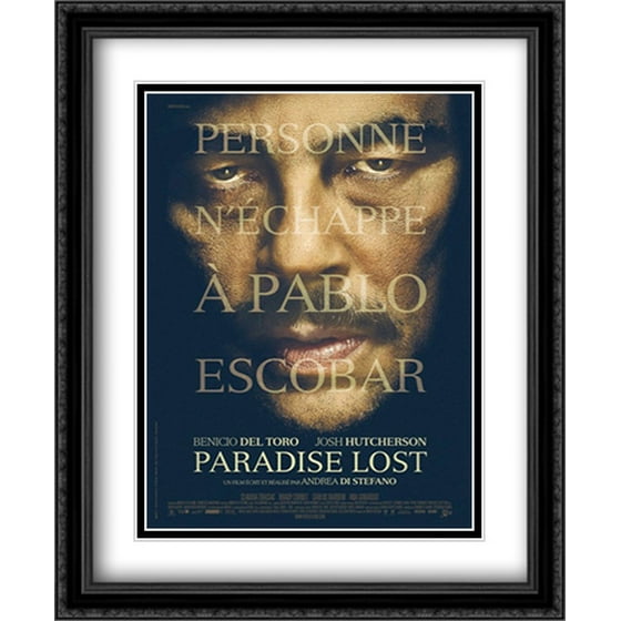 Pablo Escobar Paradise Lost 28x34 Double Matted Large Black Pablo Escobar Paradise Lost 28x34 Double Matted Large Black Ornate Framed Poster Art Print Com