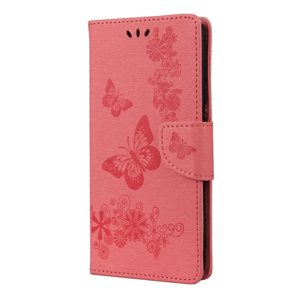 Allytech Galaxy S20 FE 5G Case, Flip Folio Wallet Cover Slim Premium PU Leather Case ID Credit Card Slots Stand Kickstand Magnetic Closure TPU Bumper Cover for Samsung Galaxy S20 FE 5G 2020, Pink