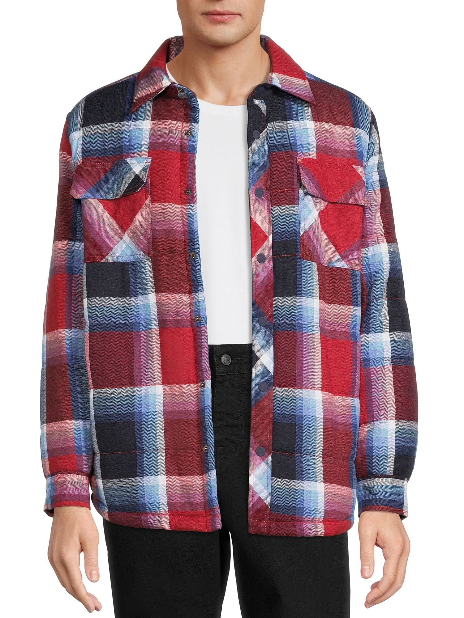 George Men's and Big Men's Shirt Jacket, Sizes up to 3XL