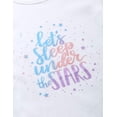 thumbnail image 5 of Beezizac Pajamas for Girls – Sleep Under The Stars Theme Sleepover/Sleepaway Camp PJS Set 100% Cotton Kids Summer Tween Clothes Size 10, 5 of 8