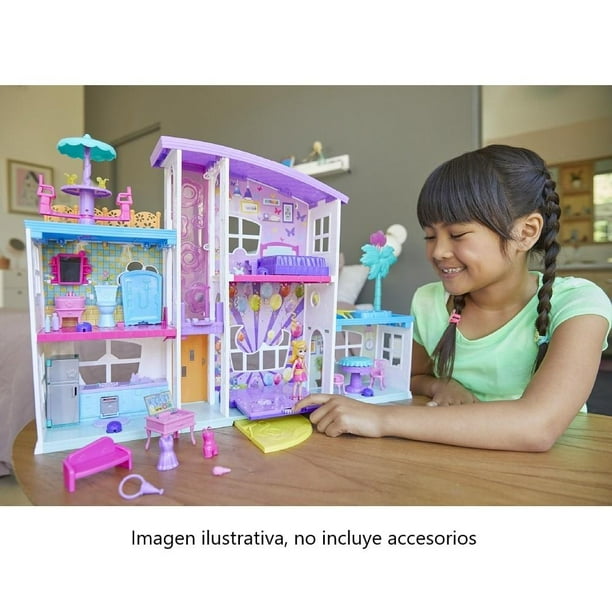 Mega casa Polly Pocket Mattel de sorpresas Walmart en línea