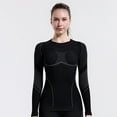 thumbnail image 2 of Womens Long Underwear, Breathable Womens Compression Base Layer, 2 of 3