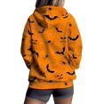 thumbnail image 2 of Womens Zip Front Plaid Sweatshirts Print Hoodie Fall Jackets Long Sleeve Casual Drawstring Clothes, 2 of 11