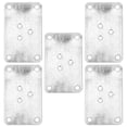 thumbnail image 1 of 5Pcs Table Leg Brackets Flat Furniture Leg Mounting Plates Furniture Repair Supply, 1 of 8