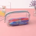 thumbnail image 2 of Estuche transparente para lápices, bolsa de plástico transparente grande para lápices, bolsa de maquillaje Tr, 2 of 5