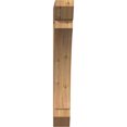thumbnail image 2 of Ekena Millwork 5 1/2"W x 28"D x 40"H Thorton Slat Smooth Bracket, Western Red Cedar, 2 of 4