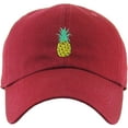 thumbnail image 2 of Pineapple Dad Hat Baseball Cap Polo Style Unconstructed Adjustable, 2 of 4