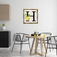 thumbnail image 3 of Stupell Industries H with Lemon Letter Food & Beverage Painting Gold Floater Framed Canvas Art Print Wall Art, 25 x 25, 3 of 10