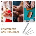 thumbnail image 2 of Shisuyan Knitting Needles Stainless Steel 4Pack 7.8X0.2X0.2In, 2 of 8