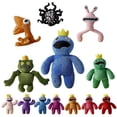 thumbnail image 2 of Muñeco de peluche de cuatro manos yuxing color amarillo Rainbow Friends 40 cm, 2 of 5