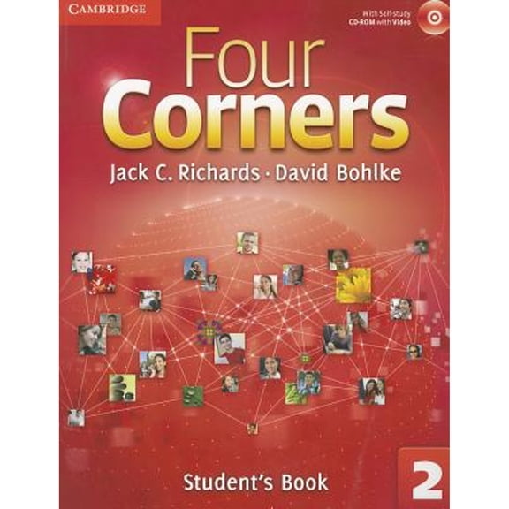 Pre-Owned Four Corners Level 2 Student's Book with Self-study CD-ROM (Paperback) by Jack C. Richards, David Bohlke