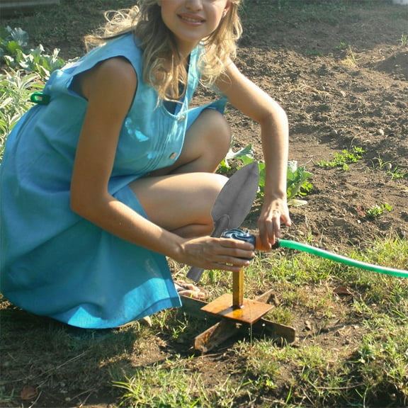 HOMEMAXS Garden Shovel Compact And Lightweight Potting Trowel For Outdoor And Indoor Gardening Heavy Duty Hand Tool For Digging Planting And Transplanting