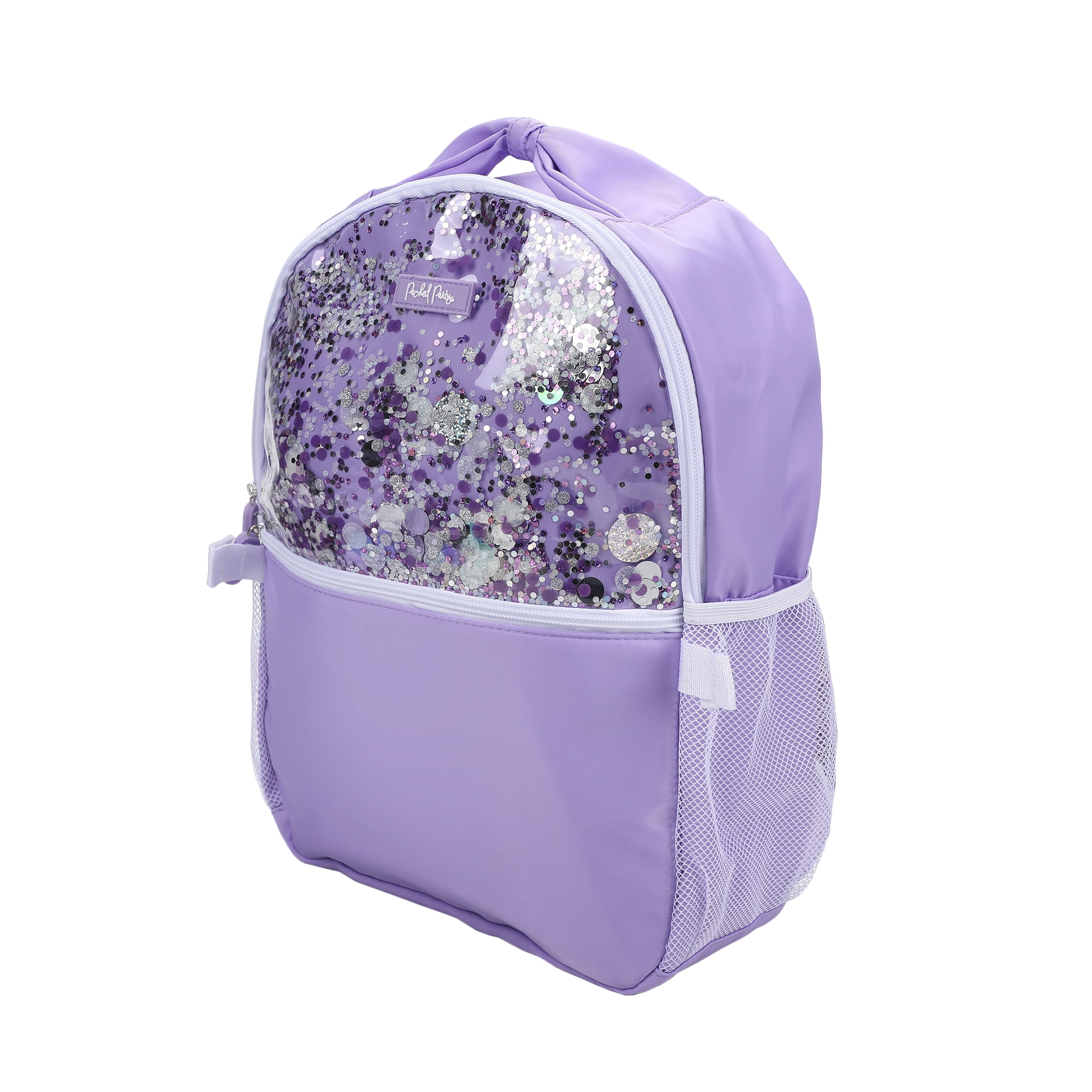 Packed Party Girls Confetti Backpack & Lunch Box Set, Purple