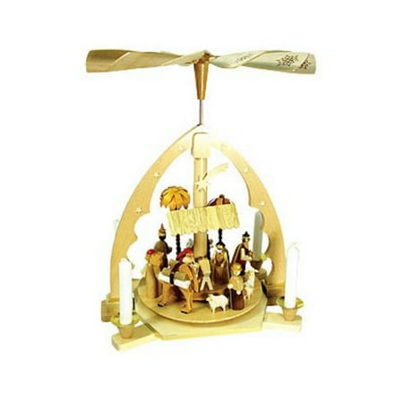 Richard Glaesser Natural Nativity Scene Pyramid