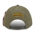 thumbnail image 4 of Men's New Era x Alpha Industries  Olive St. Louis Cardinals A-Frame 9FORTY Adjustable Hat, 4 of 5