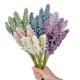 thumbnail image 3 of Viworld - Ramo de 6 flores artificiales de vainilla con forma de mini bayas de espuma, flores artificiales casi naturales para bodas, manualidades, decoración de cocina o decoración rústica del, 3 of 4