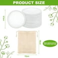 thumbnail image 2 of RAGUPEL 2026 New Reusable Makeup Remover Pads,Washable Eco-Friendly Natural Bamboo Cotton Rounds for All Skin Types, 2 of 7