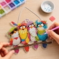 thumbnail image 6 of Bird Hanging Diamond Art Kits for Adults, DIY Window Suncatcher Hanging Ornament, Double-Sided Acrylic Decor with Special Shaped Diamonds for Home Garden Gift, 6 of 8