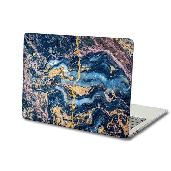 KSK KAISHEK Hard Shell Case Only Compatible Newest MacBook Air 13 inch( Retina Display & Touch ID, 2018 - 2022) Model A2337 m1/A2179/A1932, USB Type-C Marble 151_2