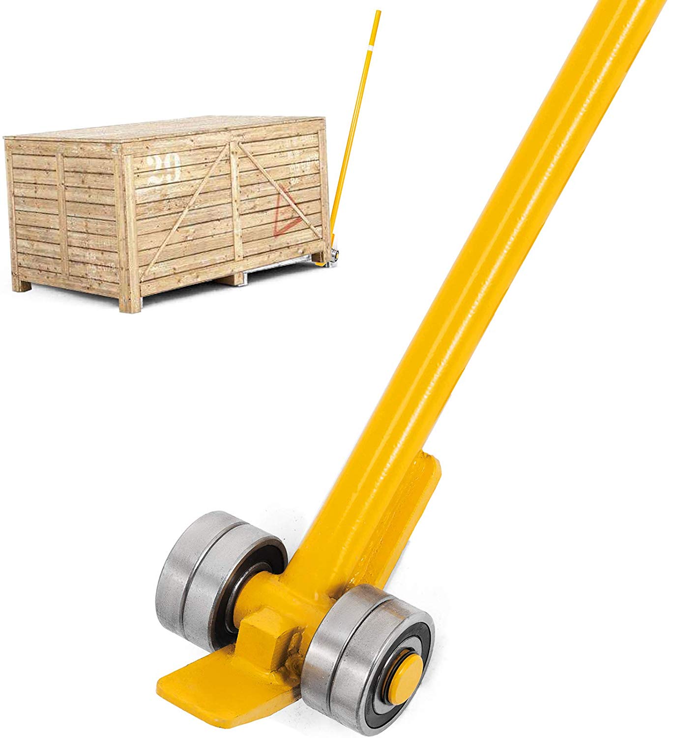 VEVOR Prylever Bar Pry Lever Bar 6' Length Lever 6600Lbs Laborsaving