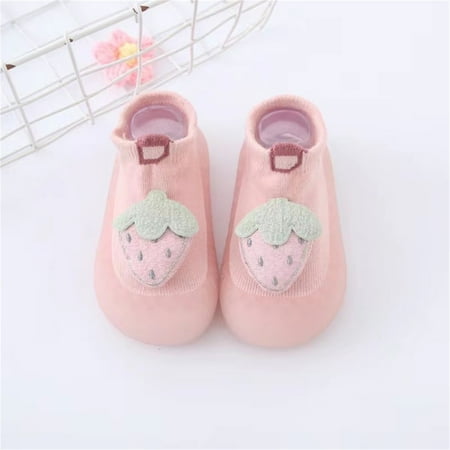 

Alueeu Baby Infants Toddlers Girls Mid Calf Length Socks 1 Pair Sock Shoes Baby Boys Girls Slippers Shoes First Walking Shoes Big Boys Tall Socks
