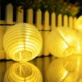 thumbnail image 6 of 10 Pcs White Paper Lanterns Great Home, Party & Wedding Decorations 10 inch, 6 of 7